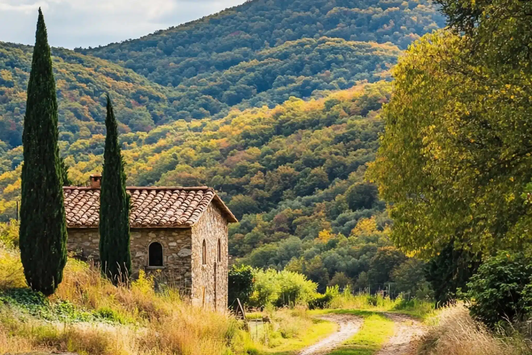 Via Francigena Pilgrimage Route - Journey Through Nature and Spirituality